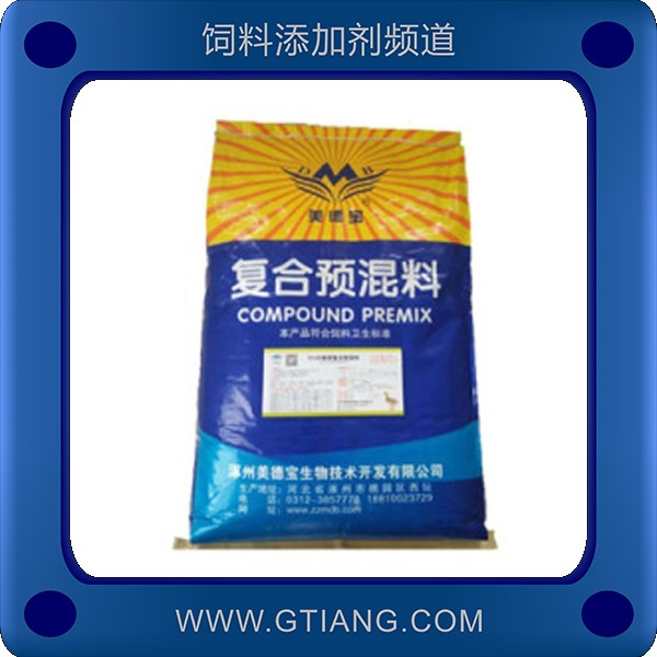 美德寶5%鵪鶉復合預混合飼料-提高產(chǎn)蛋率延長產(chǎn)蛋周期